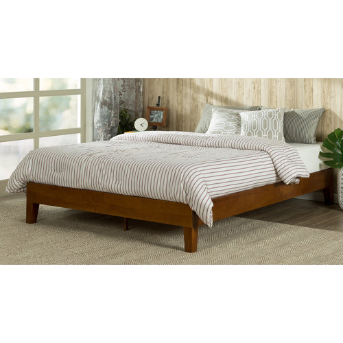 Natur Pur Massivholzbett Charlie & Bewertungen | Wayfair.de